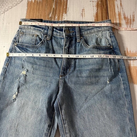 Joe’s Jeans High Rise Straight Ankle Size 25 Blue Denim Jeans - Picture 9 of 12